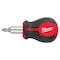 Milwaukee Tool Stubby Screwdriver 6in1 48-22-2762 - alternate 1