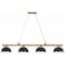 Z-Lite Cordon Heritage Brass 4 Light Billiard 2306-4HBR-D12MB+HBR - alternate 4