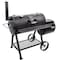 Oklahoma Joes Highland Offset Smoker, Charcoal, Porcelain, Black 15202031 - alternate 4