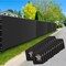 Xpose Safety Privacy Fence Screen 6ft x 50ft, Black, 24PK PS-650BK-24-X - alternate 1