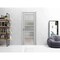 Sartodoors Solid French Door Grey Solid Core Modern Interior QUADRO4002ID-OAK-18 - alternate 1