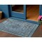Homeroots 3' X 5' Blue And Gray Medallion Washable Indoor Outdoor Area Rug 616052 - alternate 1