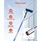 Vevor Water Fed Pole Kit 12FT Solar Panel Cleaning Pole 180 deg Rotatable Brush Head THWB-12F-SG30(US) - alternate 7