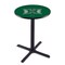 Holland Bar Stool Co 36" Blk Wrinkle Hawaii Pub Table, 36" dia. Top L211B3636Hawaii - alternate 1