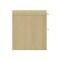 Manhattan Comfort Grace Nightstand in Natural Oak and Gold NS007-GNO - alternate 9