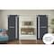 Sartodoors Sturdy Double Barn Door Solid Core Modern Interior VEREGIO7288DB-S-ANT-36 - alternate 1