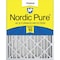 Nordic Pure 20x25x4 Pleated Air Filter, High Capacity, Electrostatically Charged Synthetic Media, MERV 10 20x25x4M10-1 - alternate 1