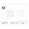 Hubbell Killark Bolted Electrical Enclosures, 8 in H, 11.94 in D, 10.94 in W, 3, 4, 4X, Copper-Free Aluminum EXB-664 N34 - alternate 2