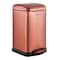 Happimess Betty Retro Mini 3.2-Gallon Step-Open Trash Can, Rose Gold HPM1012D - alternate 1