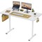 Simple Deluxe Electric Standing Desk, Adjustable Height Stand up Desk, 24x55 Inches Sit Stand up Desk with Cable 3A88TDESKP5524V3WHT - alternate 1
