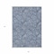 Homeroots 5' X 8' Navy Blue And Ivory Floral Washable Indoor Outdoor Area Rug 594642 - alternate 7