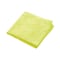 Hospeco MicroWorks Value Microfiber Towel, Yellow, 16x16, 220 gsm, 12 Pack 2511-Y-DZ - alternate 1