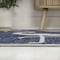Jonathan Y Liana Casual Coastal Flamingos Two-Tone Navy/White 3 ft. x 5 ft. Indoor/Outdoor Area Rug TSN401B-3 - alternate 7