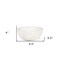 Homeroots 10" White Marble Round Centerpiece Bowl 609356 - alternate 4