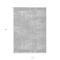 Homeroots 10' X 14' Silver And Gray Abstract Washable Indoor Outdoor Area Rug 588797 - alternate 8
