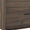 Homeroots 32" Dark Brown Wood Floating Bathroom Vanity With White Sink And Two Drawers 624101 - alternate 5