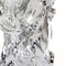 Homeroots 11" Silver Glass Figurine Tabletop Sculpture 284045 - alternate 6