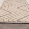 World Rug Gallery Contemporary Boho Indoor/Outdoor Area Rug 6 ft 6 in x 6 ft 6 in Square Gray 5559GRAY6SQ - alternate 3