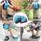Safe Handler Professional Knee Pads, Superior Gel Cushion, Blue, PR BLSH-HD-PVC-KP-7BL - alternate 7