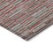 Homeroots 3' X 5' Red Beige And Copper Striped Washable Indoor Outdoor Area Rug 587932 - alternate 9