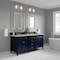 James Martin Vanities Brittany 72" Double Vanity, Victory Blue, w/ 3 CM Siberian Silestone Top 650-V72-VBL-3SFR - alternate 6