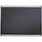 Quartet Magnetic Fabric Bulletin Board 48"H, Aluminum frame MB547A - alternate 1