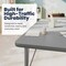 Flash Furniture Commercial Adjustable Height Rectangular Activity Table - Locking Casters-Gray XU-A2460-REC-GRY-T-P-CAS-GG - alternate 8