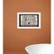 Homeroots Hot Bath 13 White Framed Print Bathroom Wall Art 405153 - alternate 3