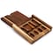 Megachef Acacia Wood 5 Piece Square Cheese Board with Knife Set 750122178M - alternate 7