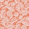 A-Street Prints Alma Coral Tropical Floral Wallpaper 2969-87528 - alternate 1
