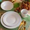 Elama Marshall 16 Piece Porcelain Dinnerware Set in White EL-MARSHALL - alternate 7