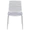 Leisuremod Astor Water Ripple Design Dining Chair, Clear, 4PK AC20CL4 - alternate 8