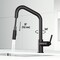 Vigo Utopia Single Handle Pull-Down Sprayer Kitchen Bar Faucet in Matte Black VG02038MB - alternate 7