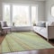 Homeroots 3' X 5' Sage Brown And Sky Blue Striped Washable Indoor Outdoor Area Rug 614947 - alternate 7