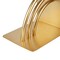 Homeroots Set of Two Gold Metal Geo Arch Decorative Bookends, 2PK 608681 - alternate 4