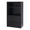 Hirsh 36" W 3 Drawer Lateral File Cabinet, Black, A4/Legal/Letter 19627 - alternate 6