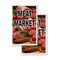 Signmission Meat Market, Vinyl Decals Only 24 Inch x 36 Inch, Vinyl Decal, 2PK DSB-2436-2PACK-Meat Market - alternate 1