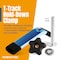 Powertec 50" Circular Saw Straight Edge Guide for Circular Saw, Router and Jig Saw & T-Track Hold Down Clamp 72007 - alternate 6