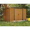 Arrow Woodridge 10 x 8 x 7 ft Woodgrain Steel Storage Shed WR108 - alternate 7