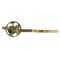 Kingston Brass Front Mount Toilet Tank Lever with Knurled Handle, Antique Brass KTRKX3 - alternate 1