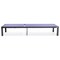 Leisuremod Marlin Patio Chaise Lounge Chair with Black Aluminum Frame, Navy Blue, 2PK MLBL-77NBU2 - alternate 8