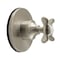 Kingston Brass Single-Handle Six-Way Diverter Valve with Round Trim Kit, Brushed Nickel KS4038BEX - alternate 1