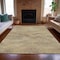 Homeroots 10' X 14' Sage And Ivory Abstract Washable Indoor Outdoor Area Rug 631316 - alternate 8