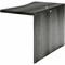 Mayline Curved Bridge, Aberdeen, Gray Steel ACB4224LGS - alternate 1