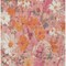 Homeroots 3' X 5' Blush Pink And Orange Floral Washable Indoor Outdoor Area Rug 611186 - alternate 5