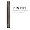 Ace Trading - Nipple 1/2 in. MIP each X 1/2 in. D MIP Black Steel 7 in. L Nipple 302U12X7 - alternate 8