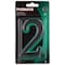Prosource House Number, Character: 2, 4 in H Character, 2.28 in W Character N-012-PS - alternate 3