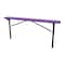 Leisure Craft Bench w/o Back, Ingroud Mount, 8ft., Purple B8XPIG-PURPLE - alternate 1