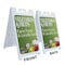 Signmission Vegetables And Fruits, A-Frame & 2 Decals Installed, Heavy-Duty Plastic Frame SBHD-D-2436-30430 - alternate 4