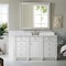 James Martin Vanities Bristol 60'' S Vanity, Bright White w/ Victorian Sil Silestone Top w/FreePower Wireless Charger 157-V60S-BW-FVSL - alternate 9